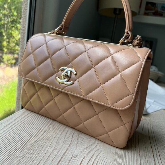 Chanel beige trendy cc small - Picture 3 of 16